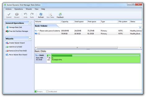 AOMEI Dynamic Disk Manager