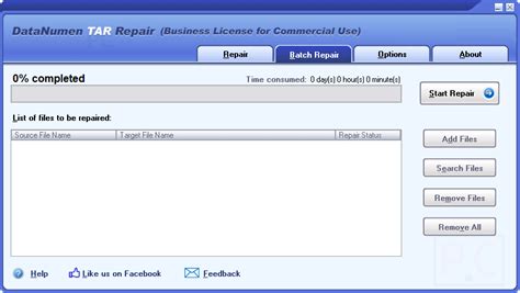 Download DataNumen TAR Repair